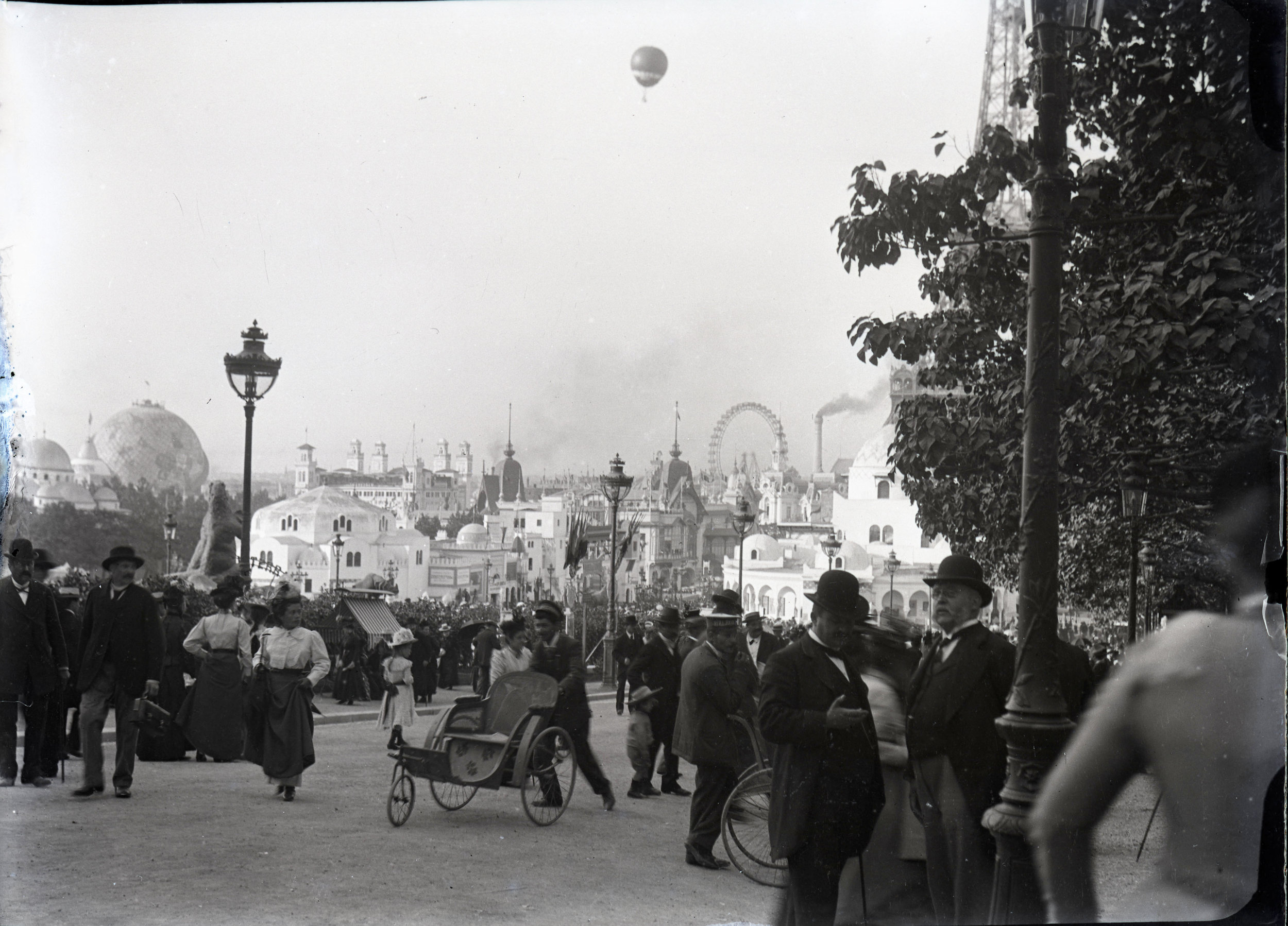 The Exposition Universelle of 1900 in Paris - very similar to a World’s Fair, but art nouveau themed.