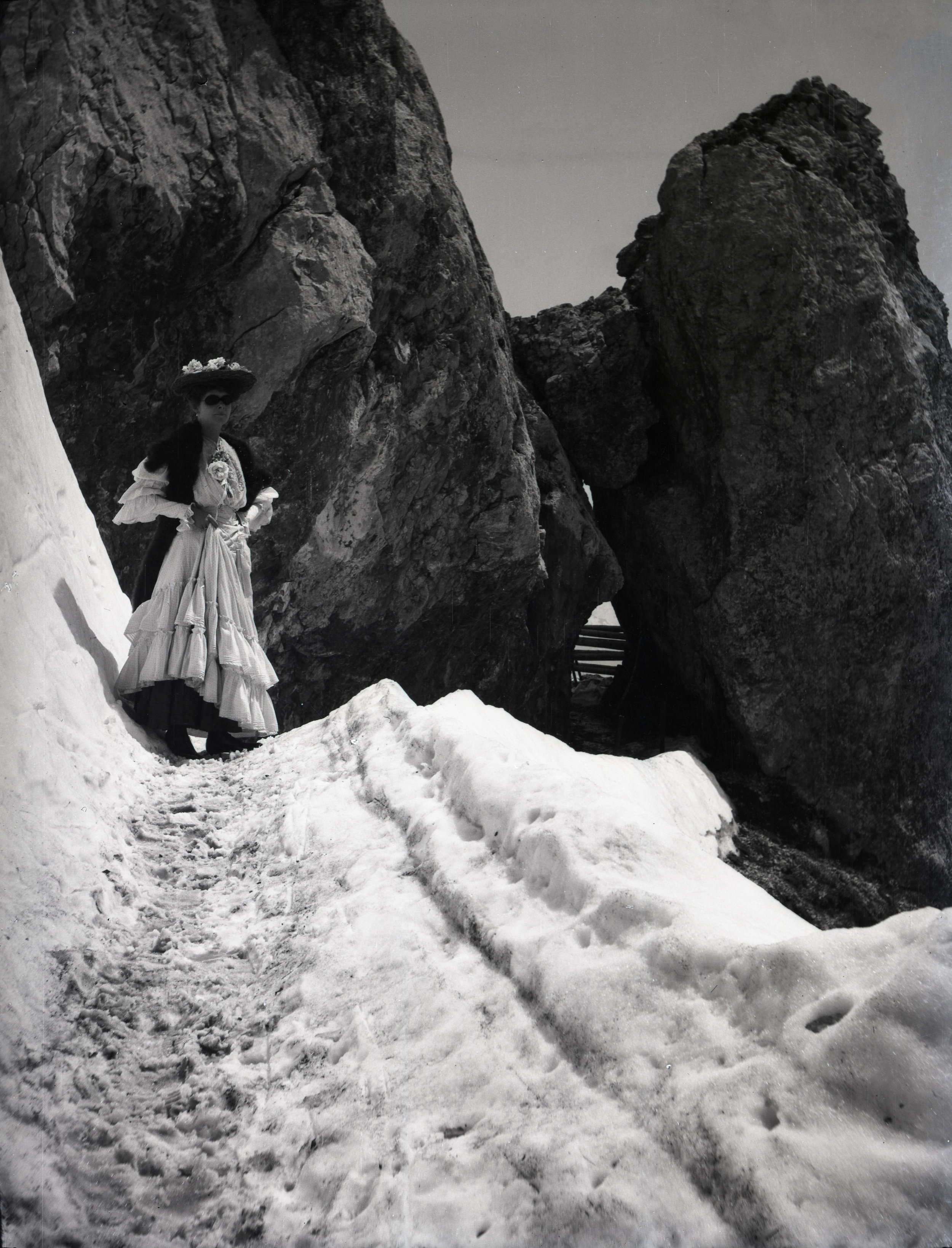 As we’ve mentioned before, women climbed in their dresses.