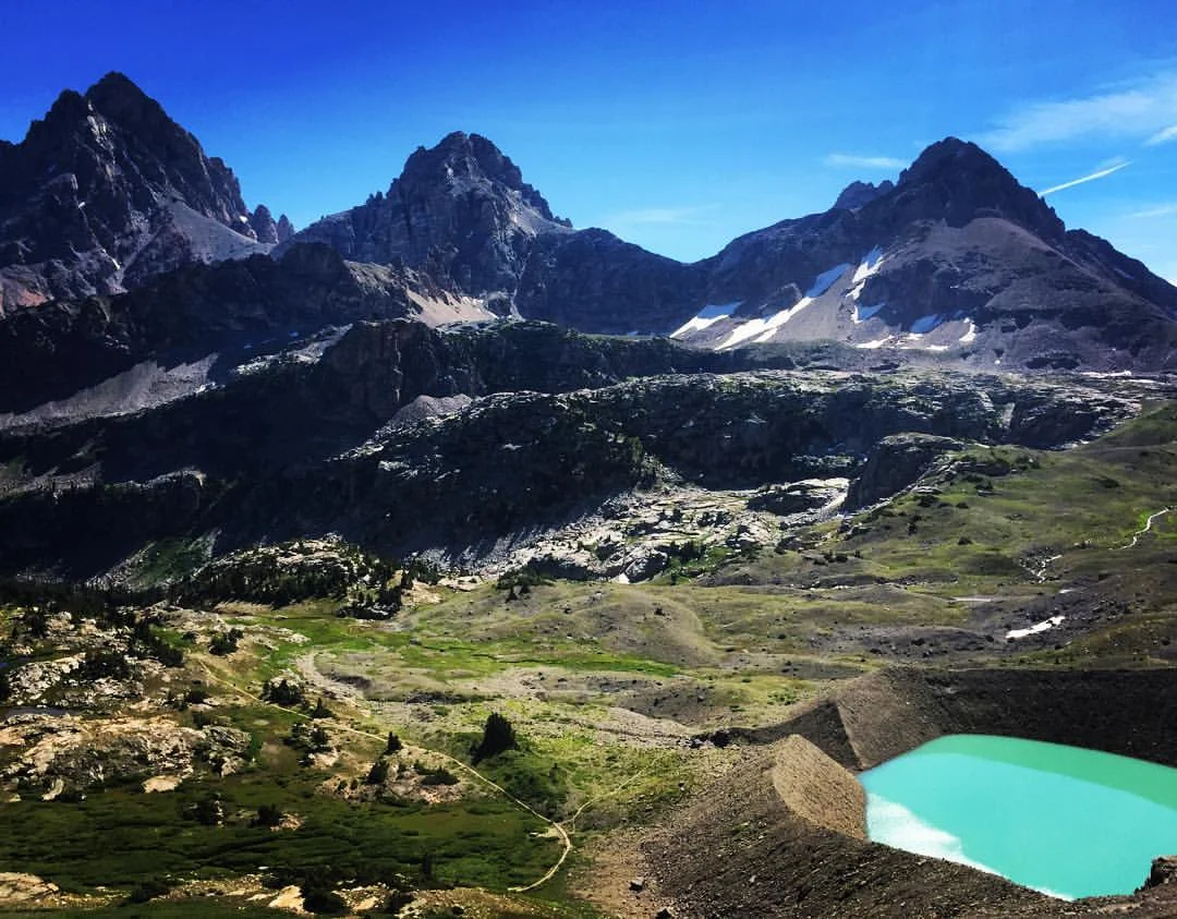 The School Room Glacier on the Teton Crest Trail, Grand Teton National Park, WY. Photo Credit: Taylor Luneau