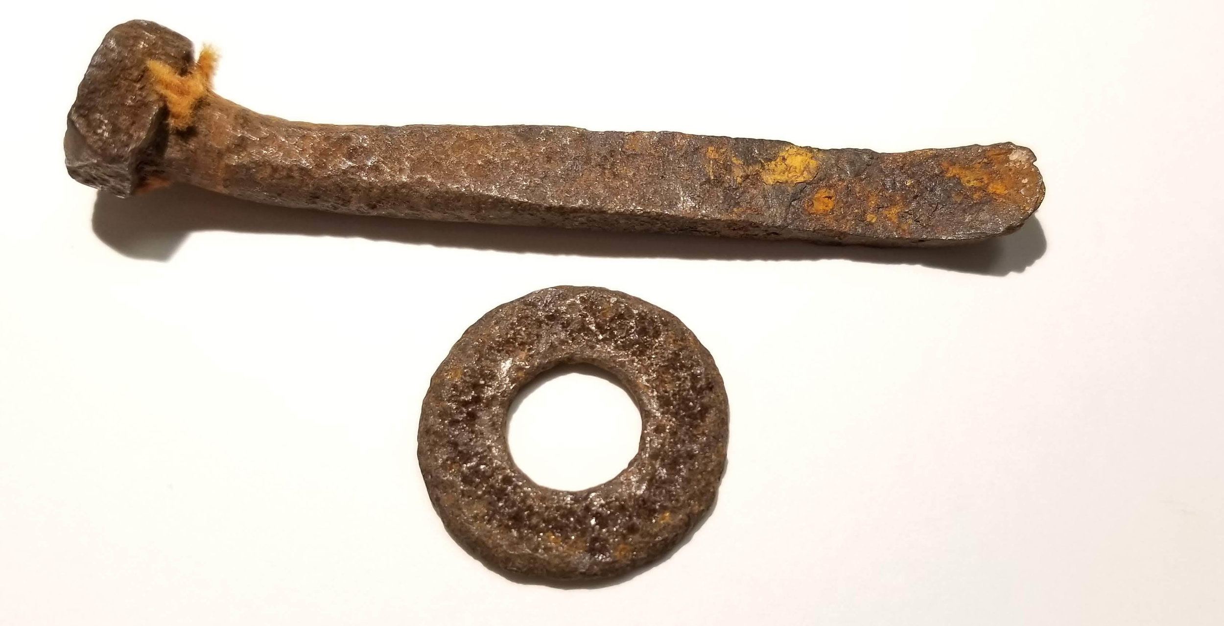 Bolt and washer piton