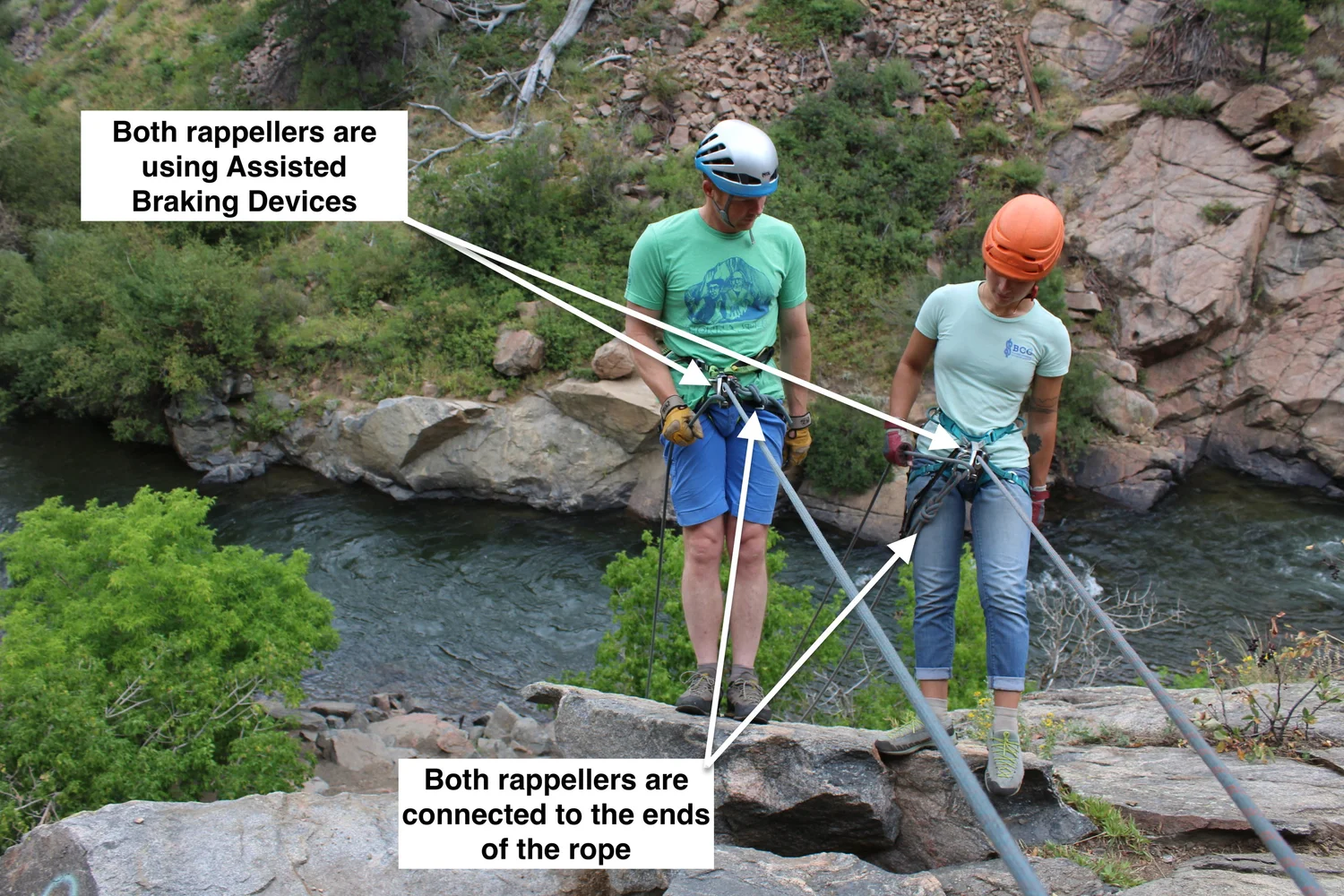 Simul-Rappelling — American Alpine Club