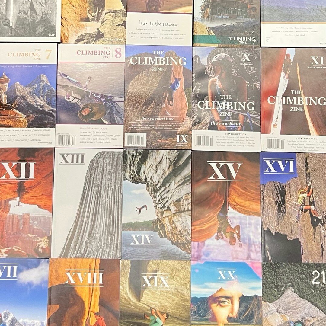 Did you know that AAC Members get great discounts on magazines, including @theclimbingzine? Additionally, the @alpinelibrary has every edition of the Zine in its collection. AAC member @lukemehall_writer has been the Zine publisher since its inceptio