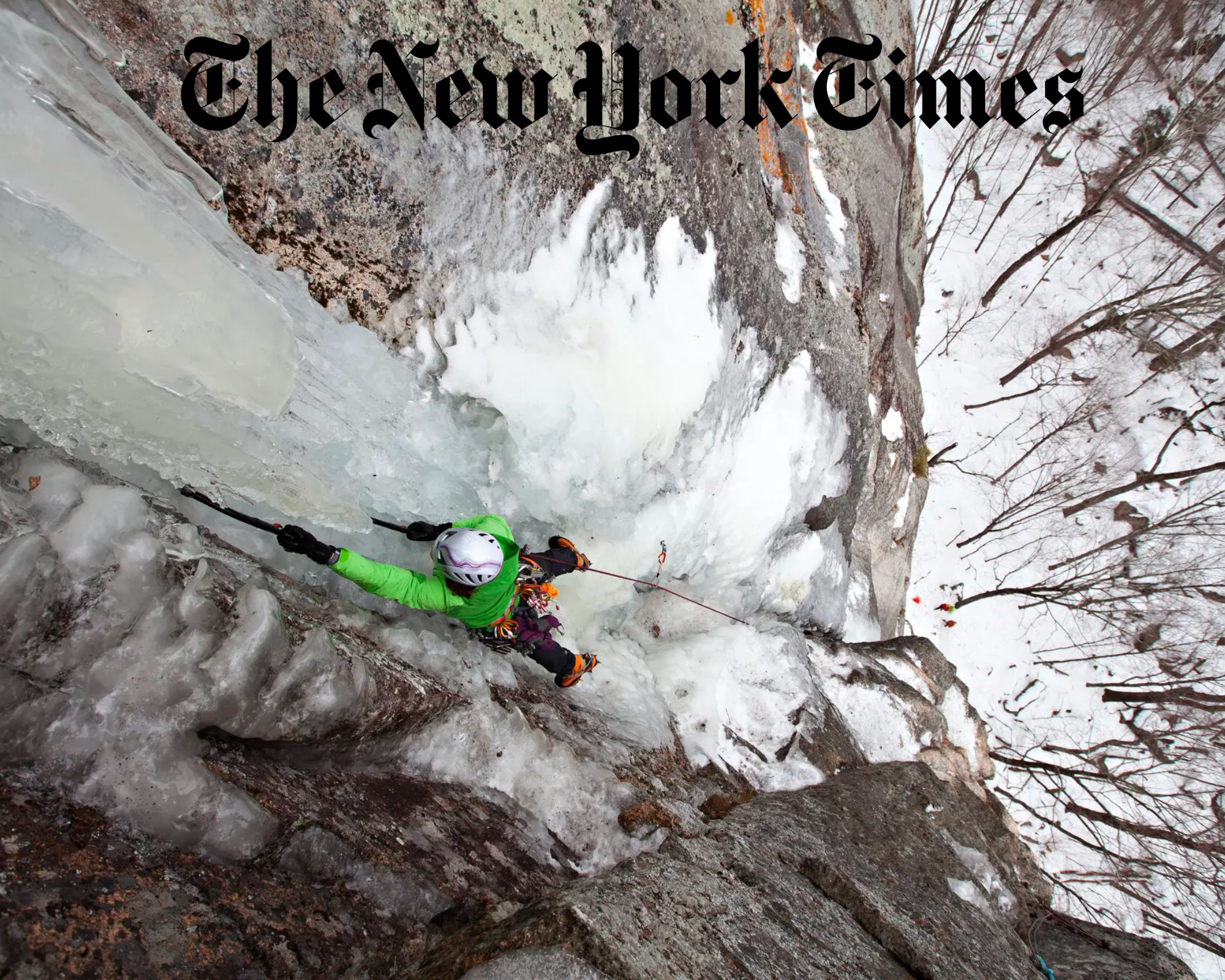Ice Climbing Is Having It's Moment, but How Much Longer Will the Ice Be Around?
