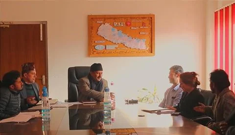 Meeting with the Minister of Education