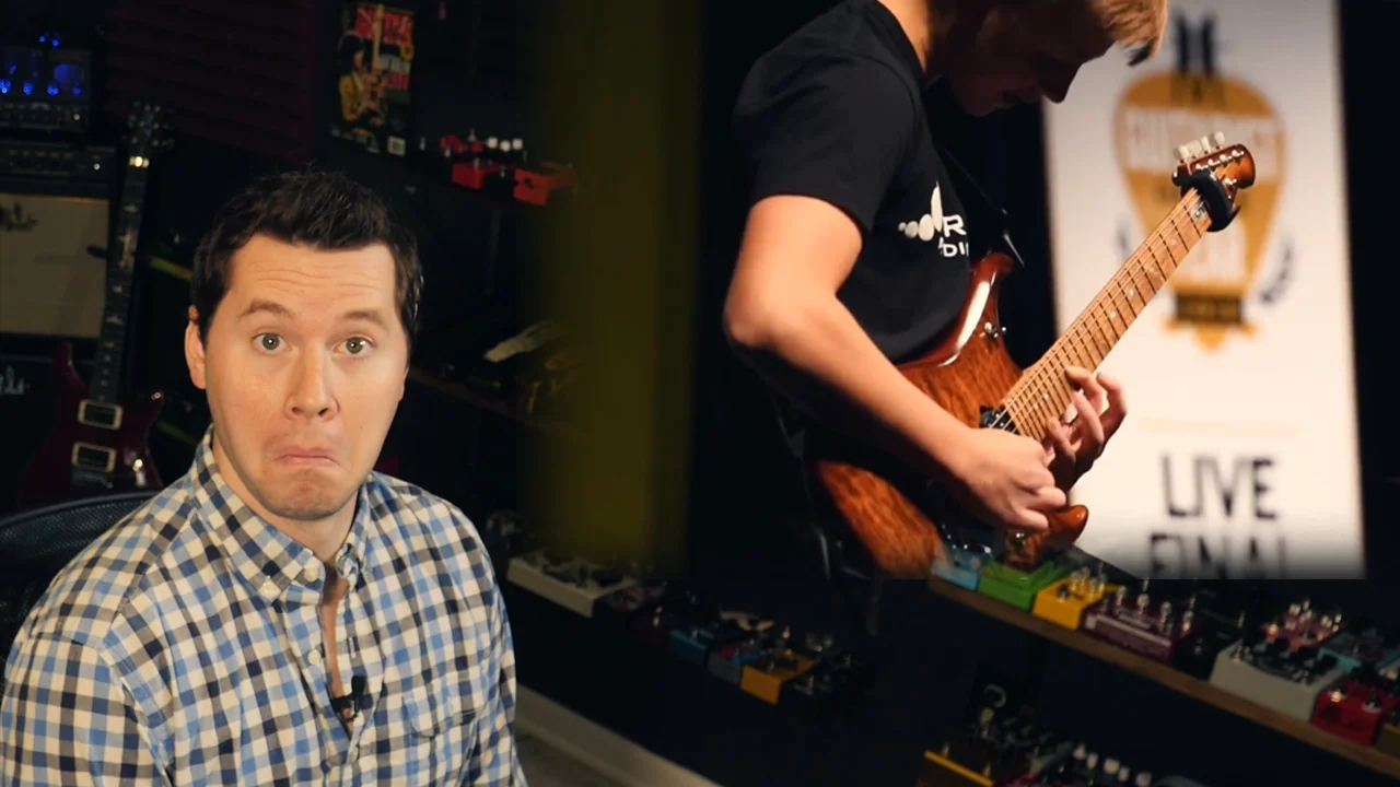 Young Guitarist of the Year Winner REACTION