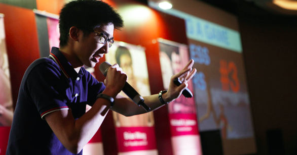 “You’re probably wondering why there’s a 12 year old Asian guy on stage talking about connected devices. I am 25 now. I can’t really get away with this statement that much longer. I know I’m Asian. I look young. I can’t grow facial hair. We [Asians] kinda look the same. Then we hit 60, and we look like Confucius.” - Brian Wong