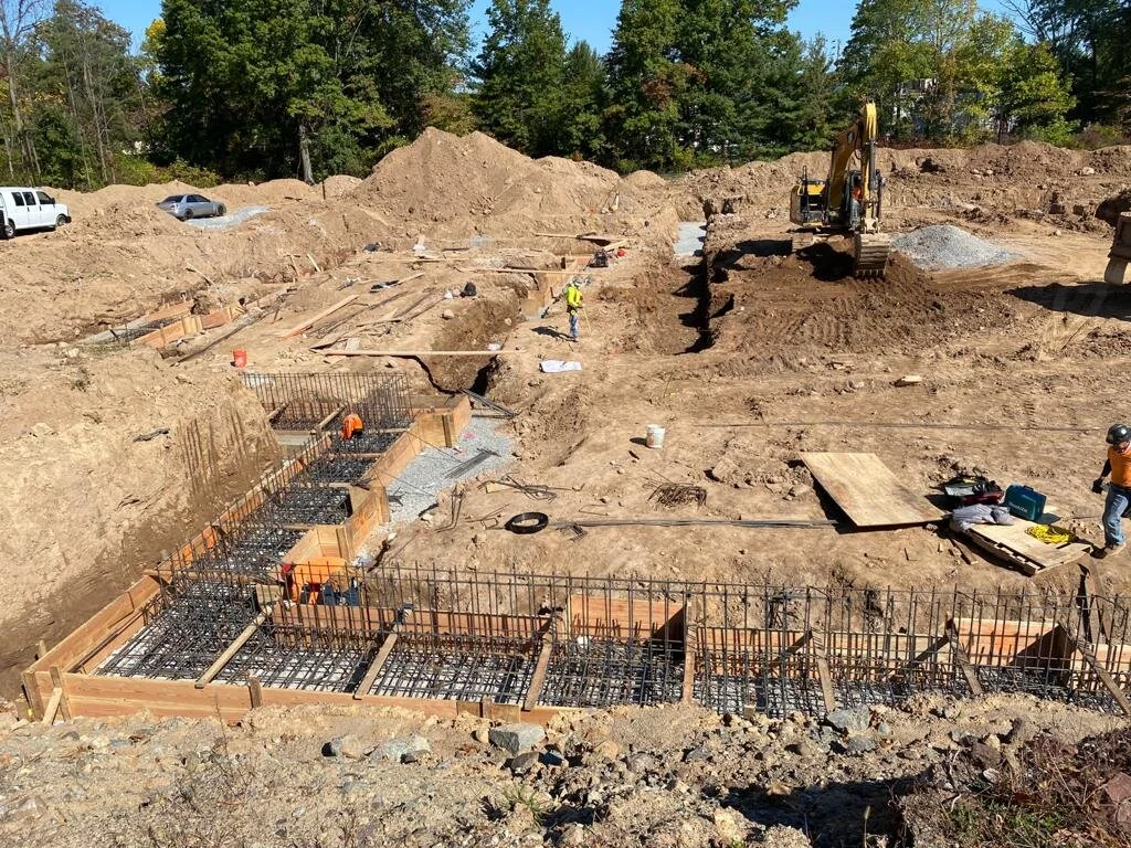 Foundation Footing Work Commences