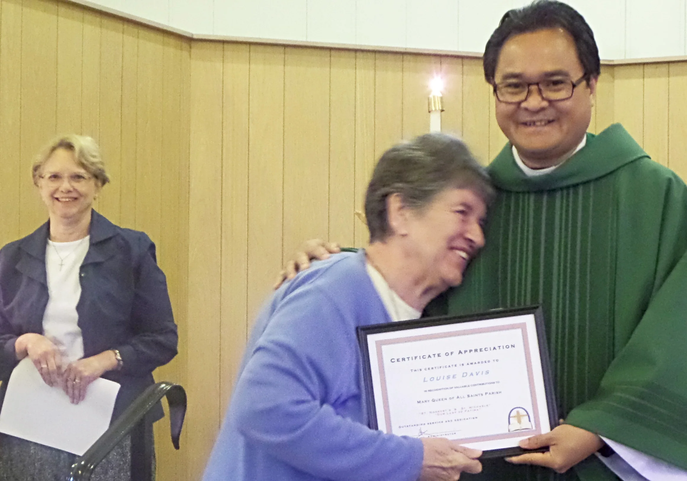 Louise Davis Honored