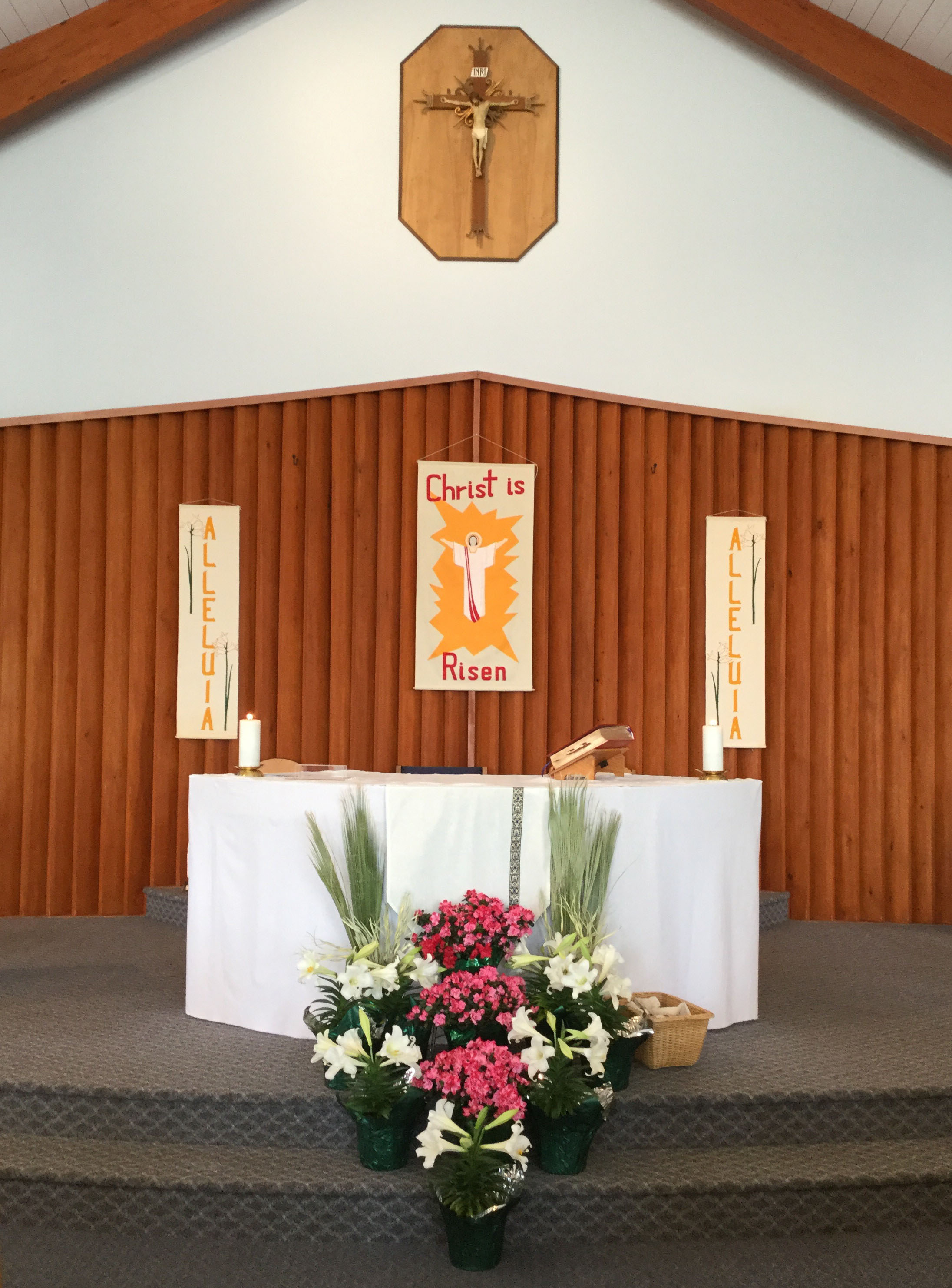 St. Michael's Altar Easter 2019
