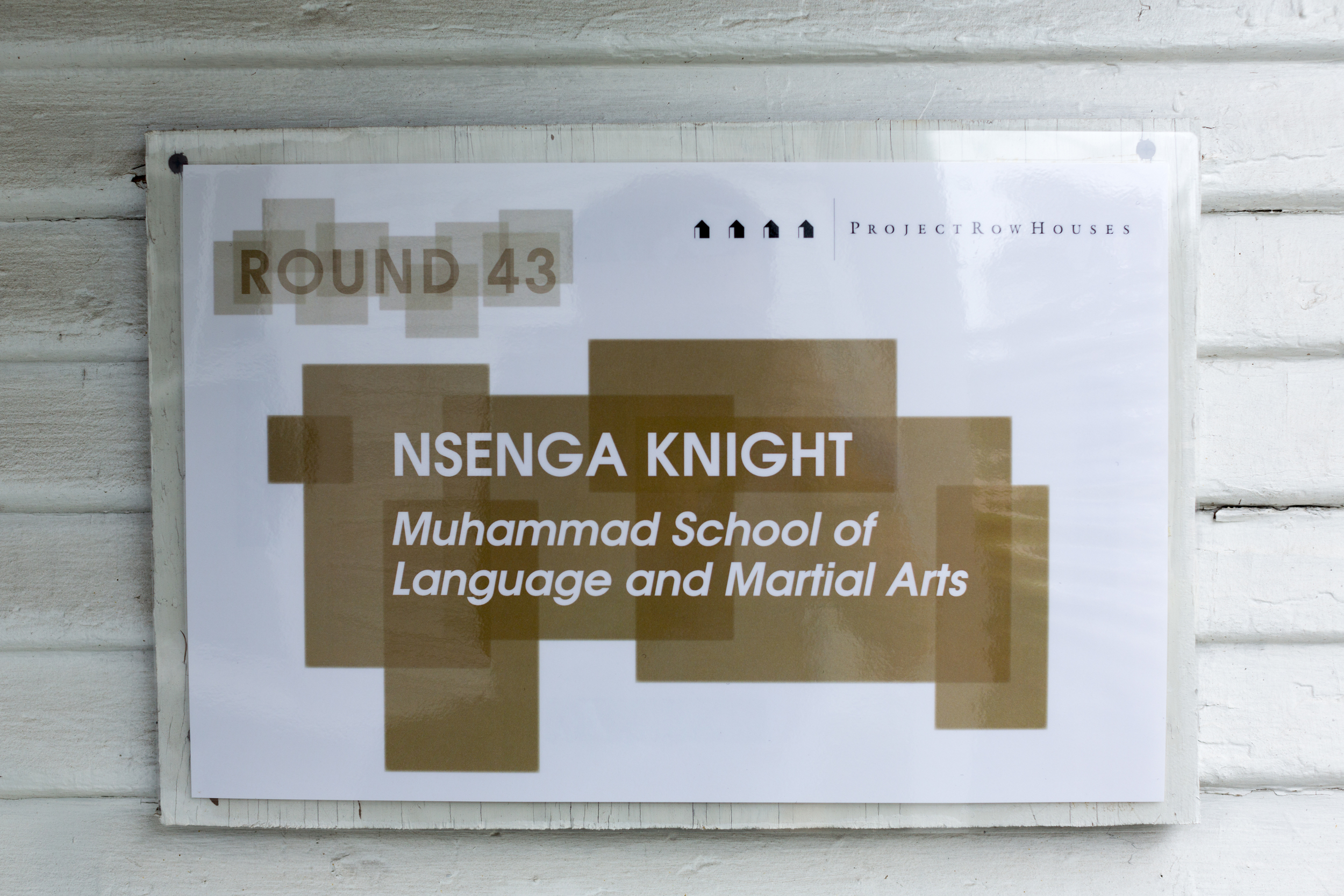  Muhammad School of Language and Martial Arts , Nsenga Knight 2511 Holman St. 