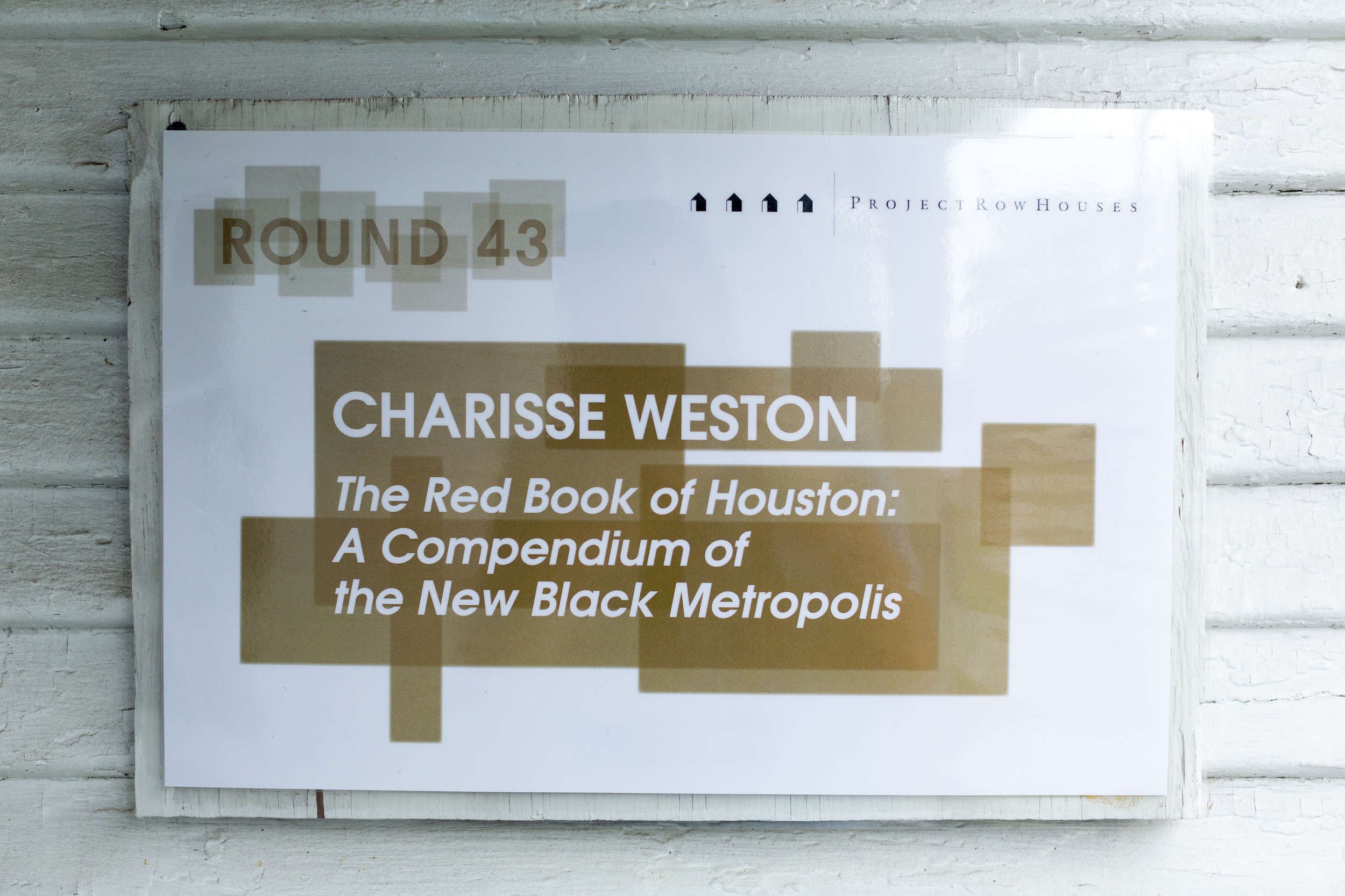  The Red Book of Houston: A Compendium of the New Black Metropolis , Charisse Pearlina Weston 2513 Holman St.&nbsp; 