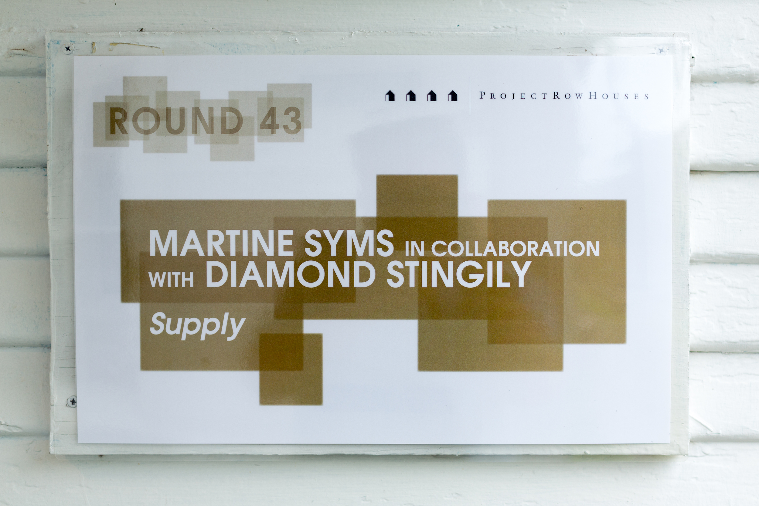 Supply , Martine Syms (in collaboration with Diamond Stingily) 2515 Holman St.&nbsp; 