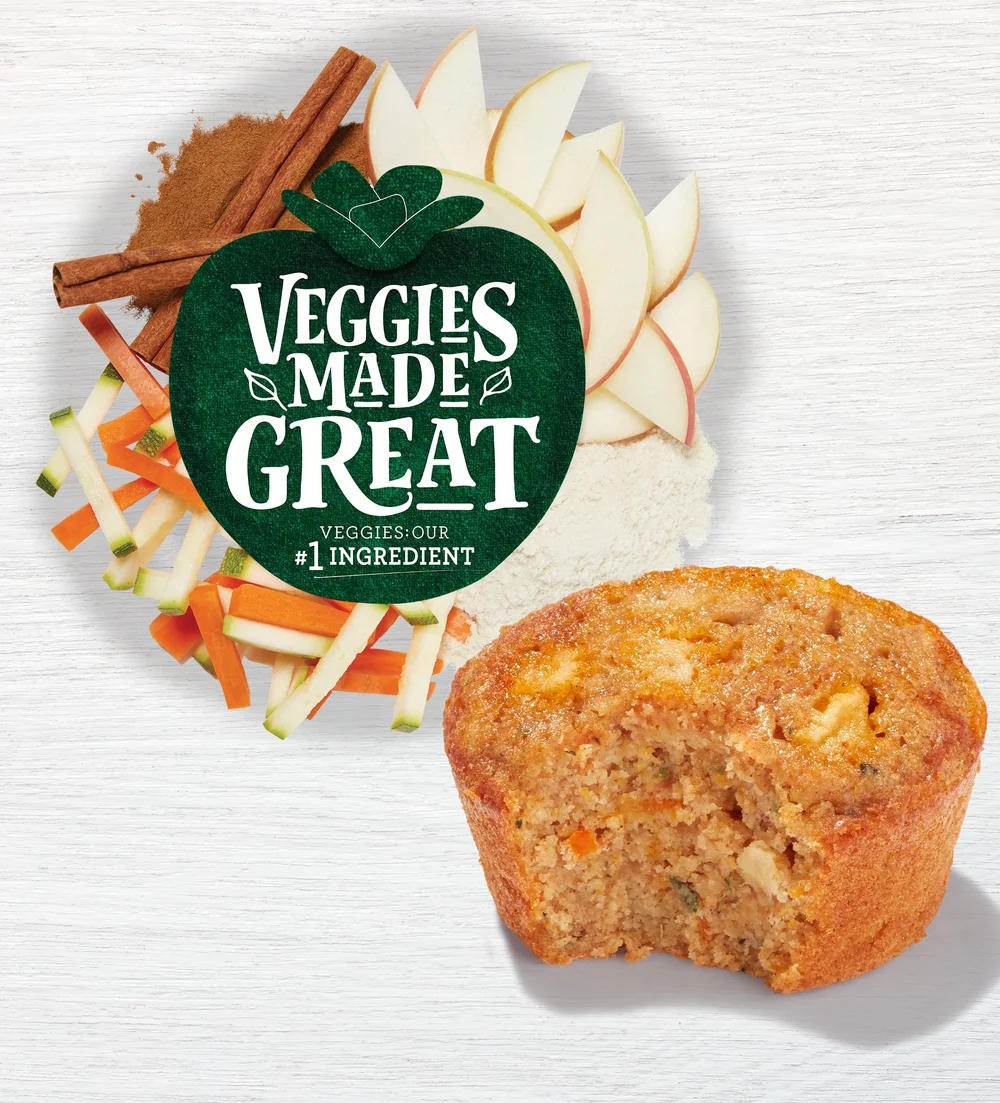 Veggies Made Great Apple Cinnamon Muffin