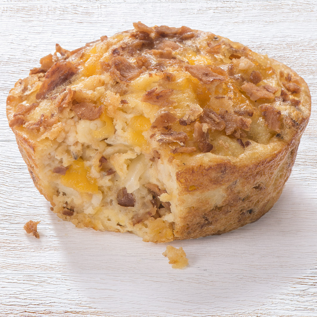 Veggie Bacon & Potato Frittata