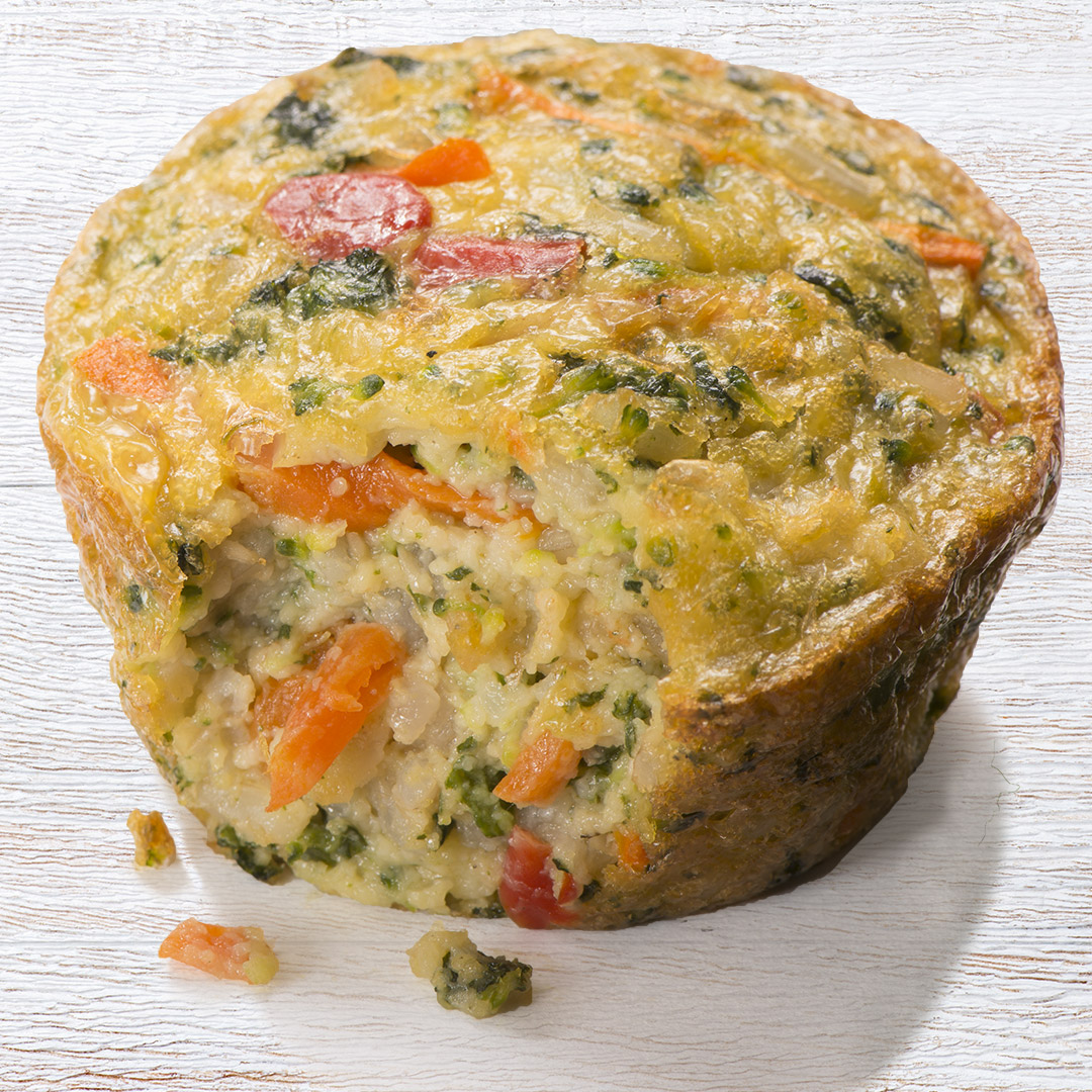superfood veggie cake with bite