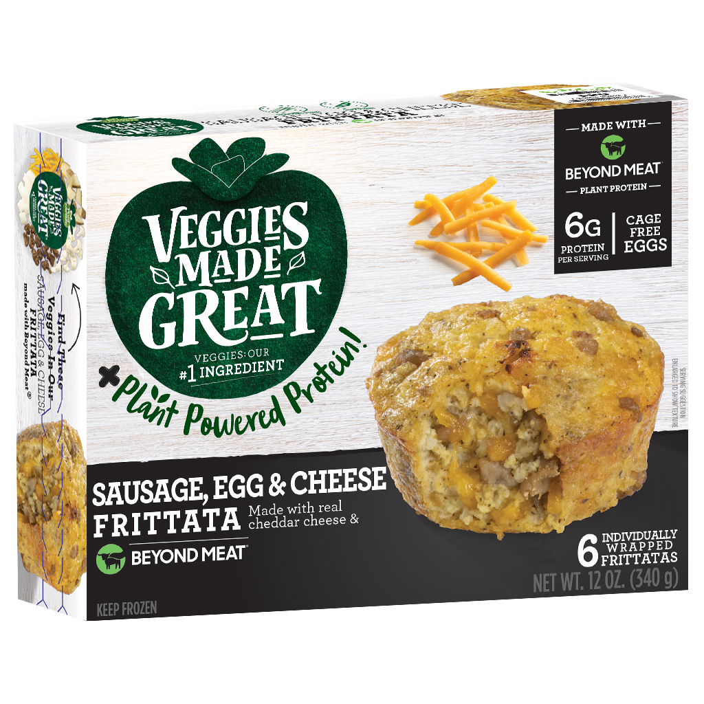 Sausage, Egg & Cheese Frittata made with Beyond Meat® — Veggies Made Great