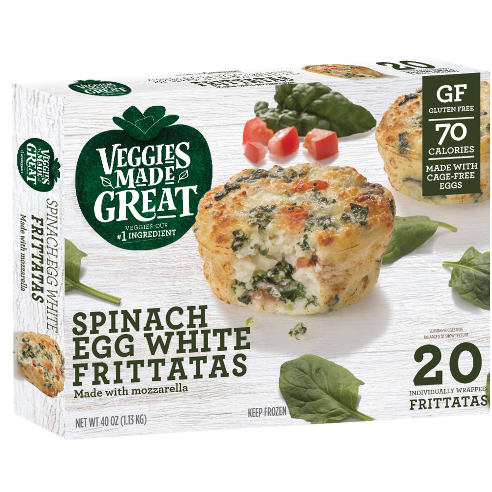 Spinach Egg White Frittata — Veggies Made Great