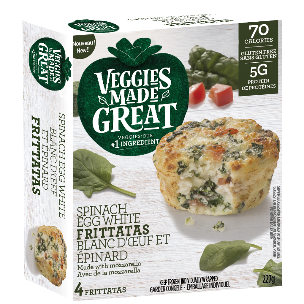 Spinach Egg White Frittatas / Frittatas Blanc D'oeuf et Épinard