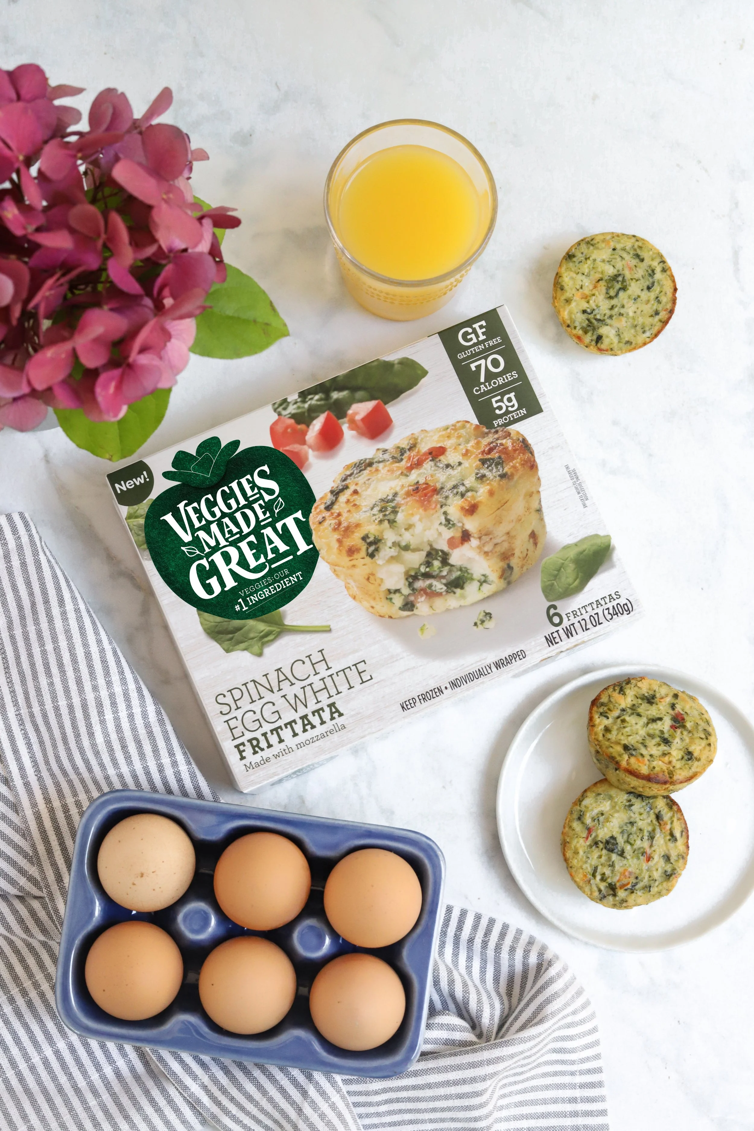 Spinach Egg White Frittata — Veggies Made Great