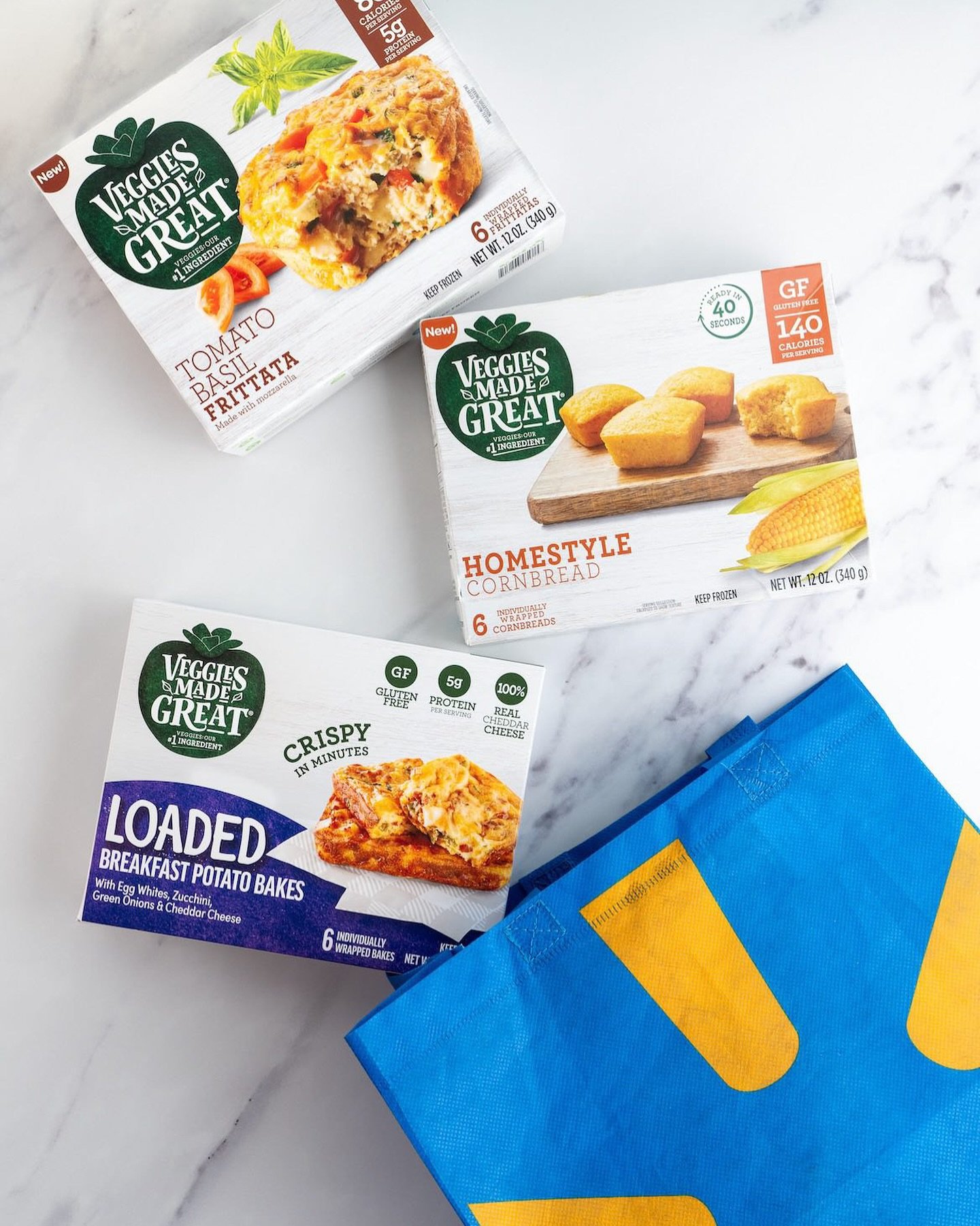 🚨It&rsquo;s official! 🚨

@walmart has added NEW Veggies Made Great items to their shelves! 

Now&rsquo;s your chance to try:
Tomato Basil Frittata 🍅
Homestyle Cornbread 🌽 
Loaded Potato Bake 🥔

Which one are you most excited to try?