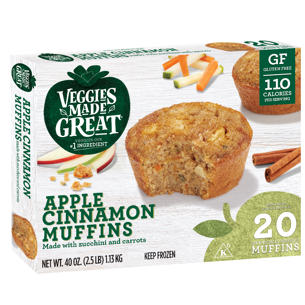 digital box of apple cinnamon muffin
