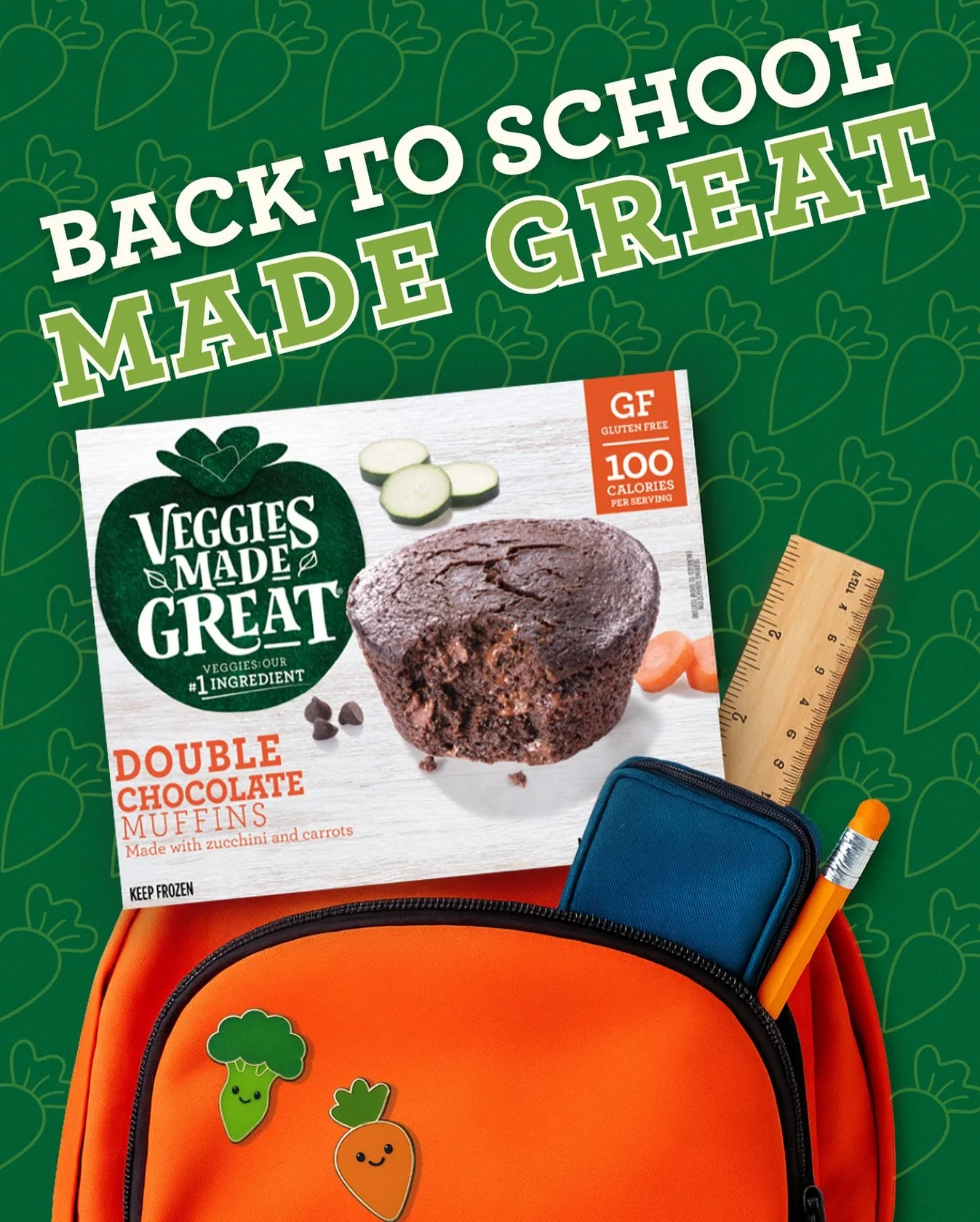 Backpacks packed. Veggies stacked. School year = Made Great! 🌟 #BacktoSchoolMadeGreat