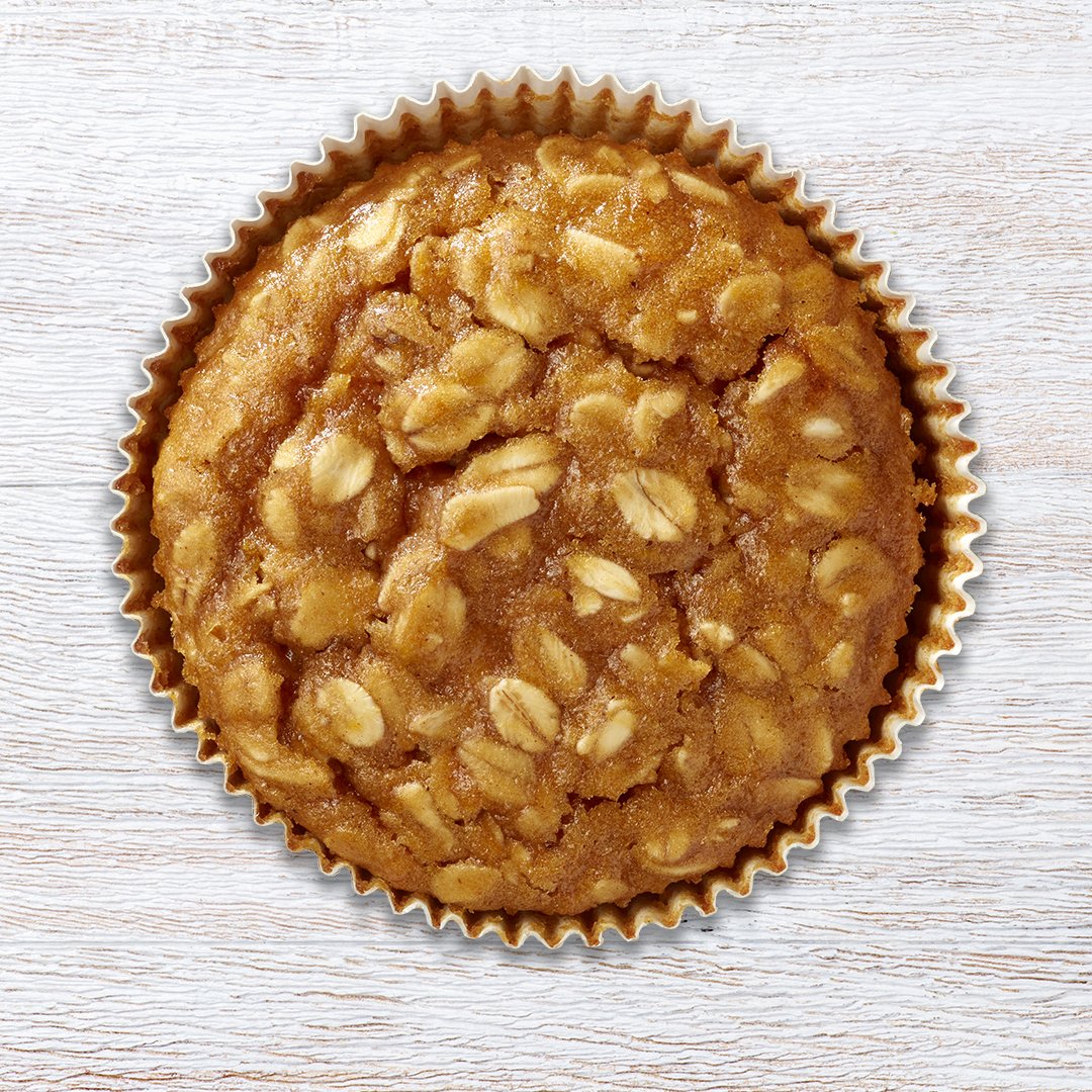 overhead of maple brown sugar oatmeal
