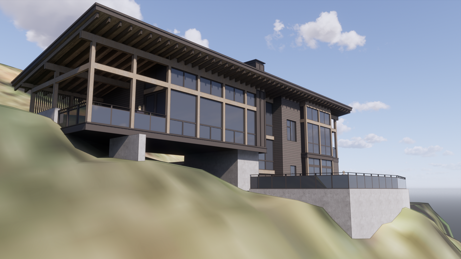 Lake Chelan Rock House | SWW Architecture