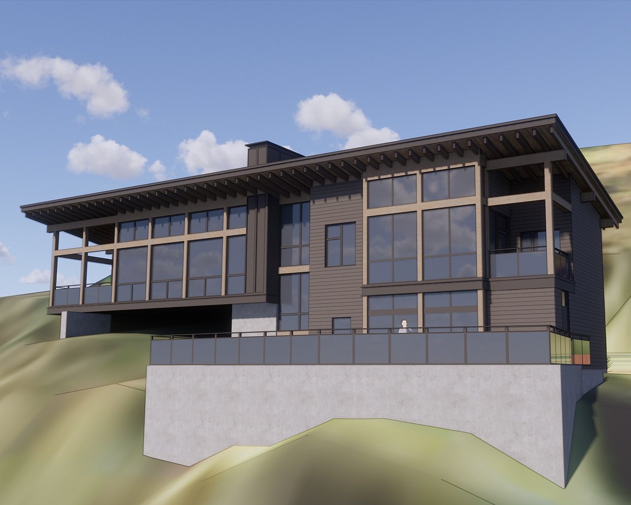 Lake Chelan Rock House | SWW Architecture