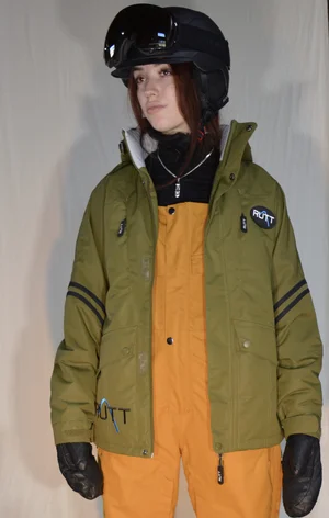 2023 RUTT WORLD CUP JACKET, KHAKI (INSULATED) 14/16 THU X-LARGE