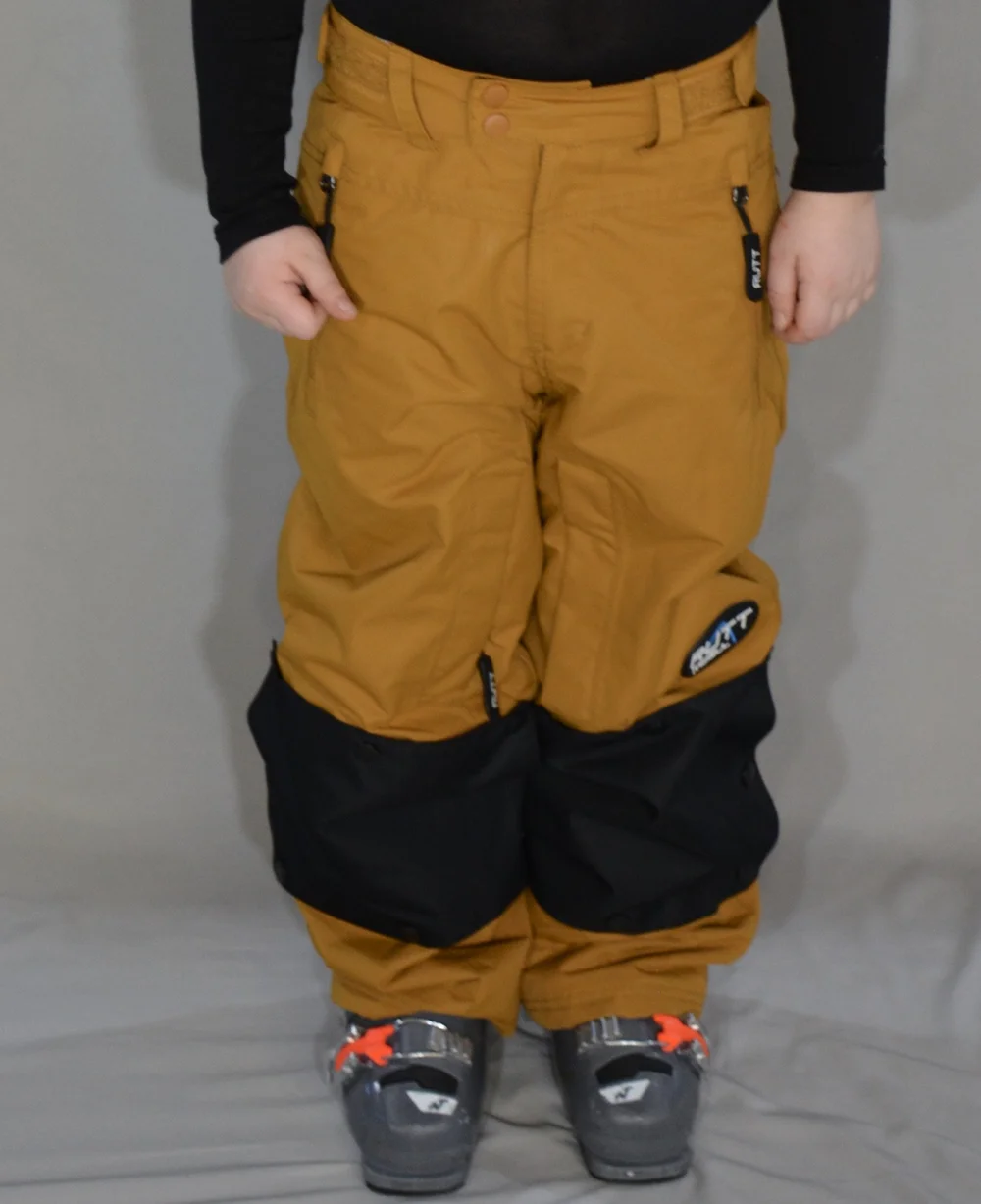 スキー RUTT MOGUL PANTS L RUTT WORLD CUP MOGUL PANTS, NEON ORANGE INSULATED, w/White