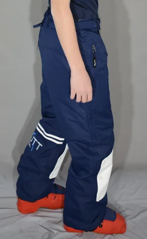 RUTT WORLD CUP MOGUL PANTS, NAVY INSULATED, White Patch Sets