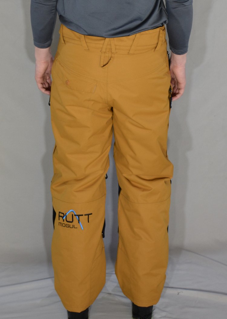 CLASSIC RUTT MOGUL PANTS, CAMEL INSULATED W/ BLACK Patches CLASSIC RUTT MOGUL PANTS, CAMEL INSULATED W/ BLACK Patches