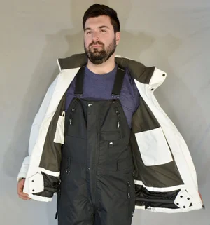 RUTT MOGUL JACKET WHITE (INSULATED) - RUTT MOGUL PANTS — RUTT