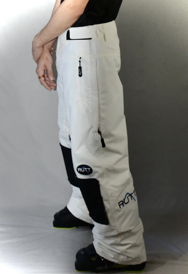 2025 MOGUL PANT, WHITE, INSULATED — RUTT MOGUL PANTS