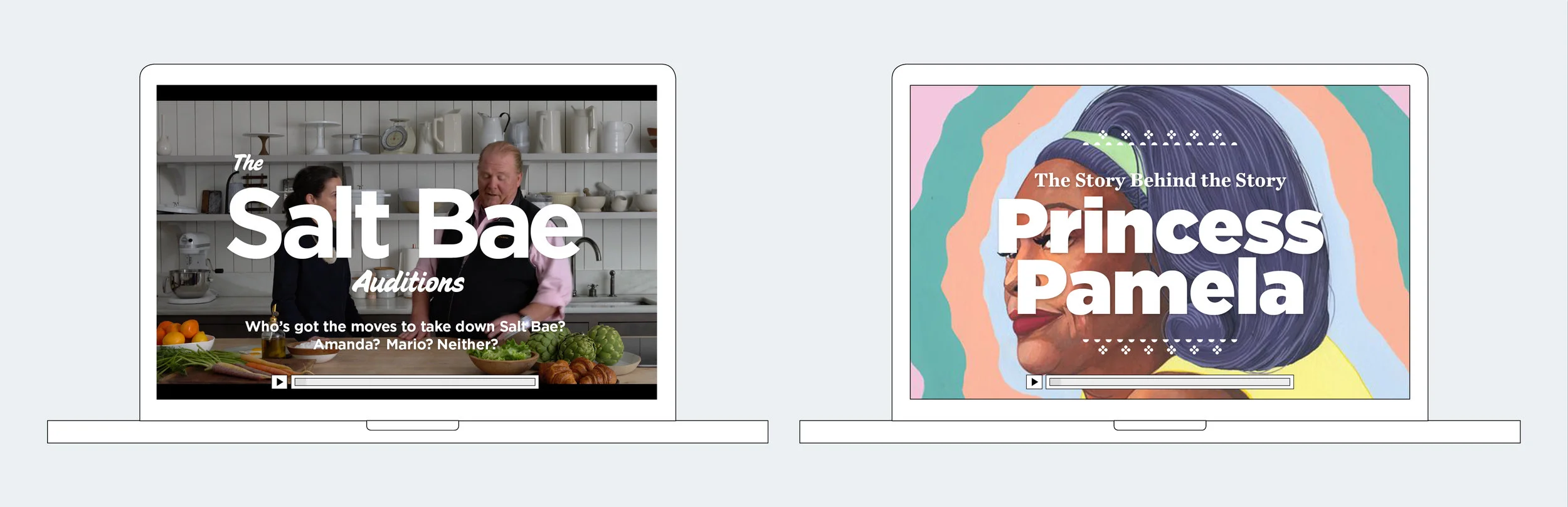I work with the video team to design titles for videos across the editorial, ad sales and e-commerce sides of the company.