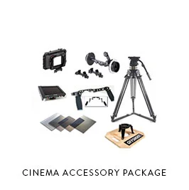 CINEMA ACCESSORY PACKAGEArri FF5 Follow focusArri MMB-1 MatteboxTVLogic 5.6” MonitorSpyder Grip HandlesCartoni Delta 100mm Tripod100mm Hi-HatSchneider 4x5 IRND Filter set (3, 6, 9, 1.2, 1.5)Schneider 138mm Pola, 4x5 ND SEH .9 gradTiffen 4x5 SFX Filt…