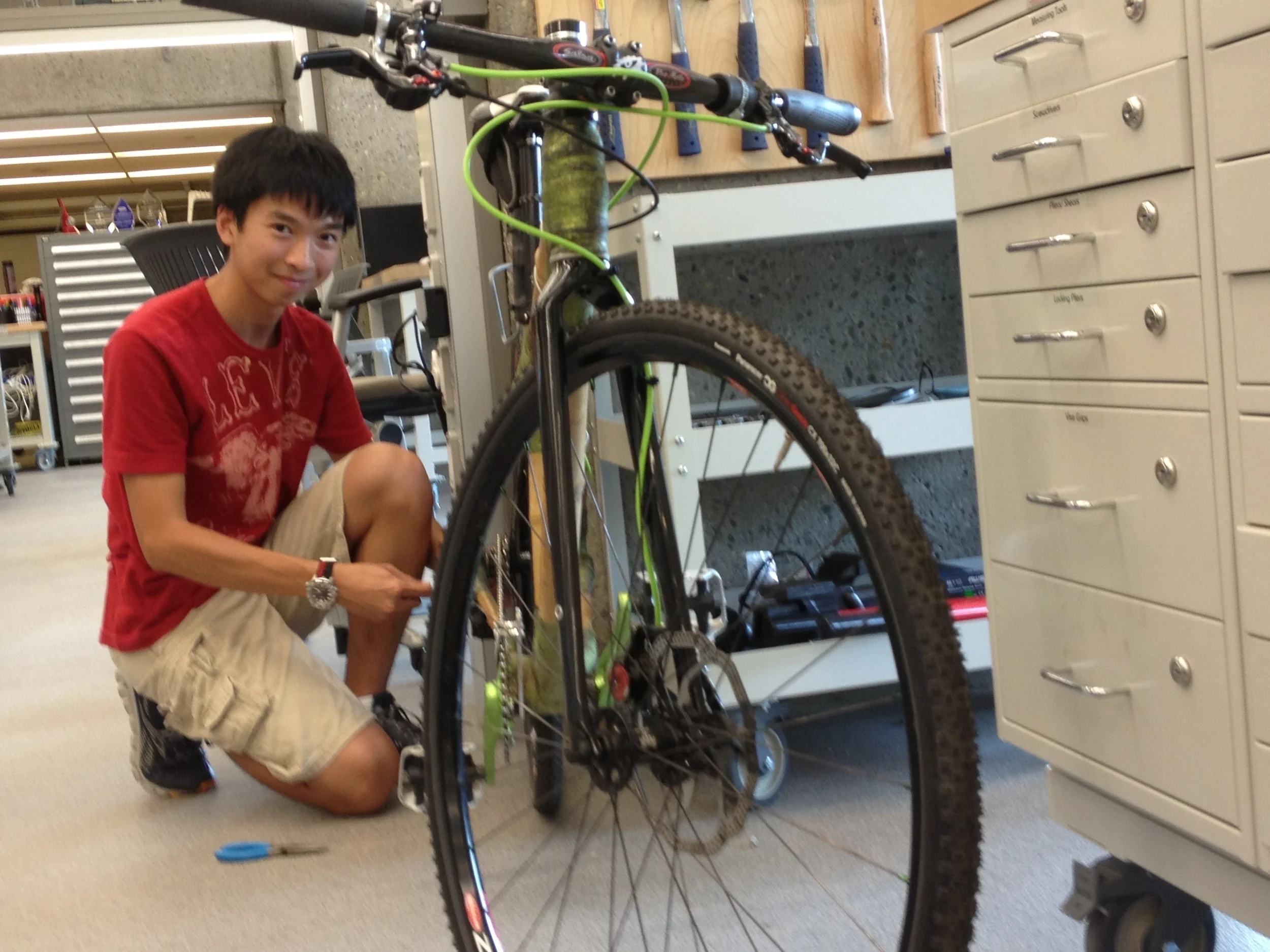 Bamboo & Carbon Fiber Bike