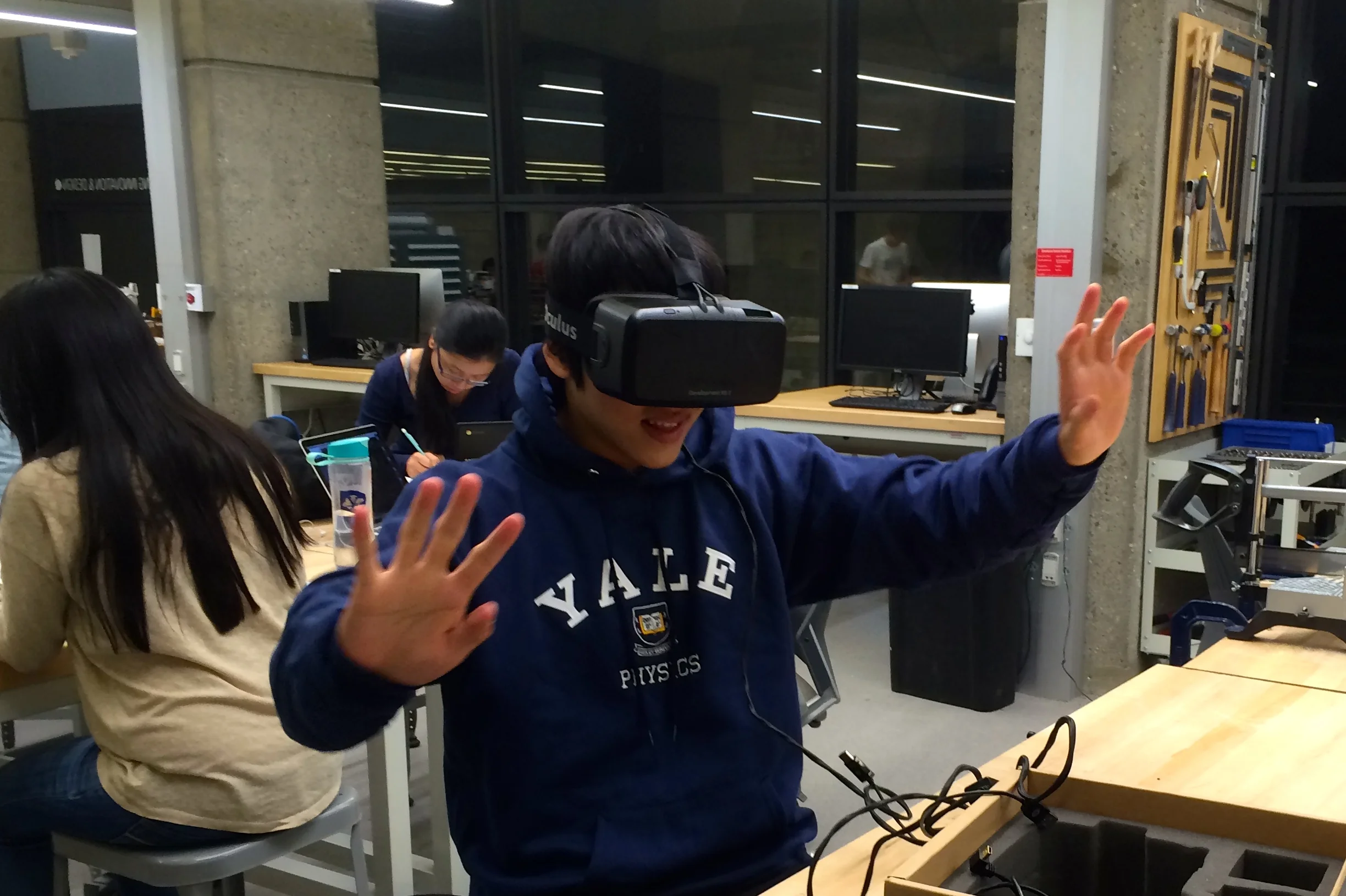 Virtual Reality in the CEID and the CEID in Virtual Reality