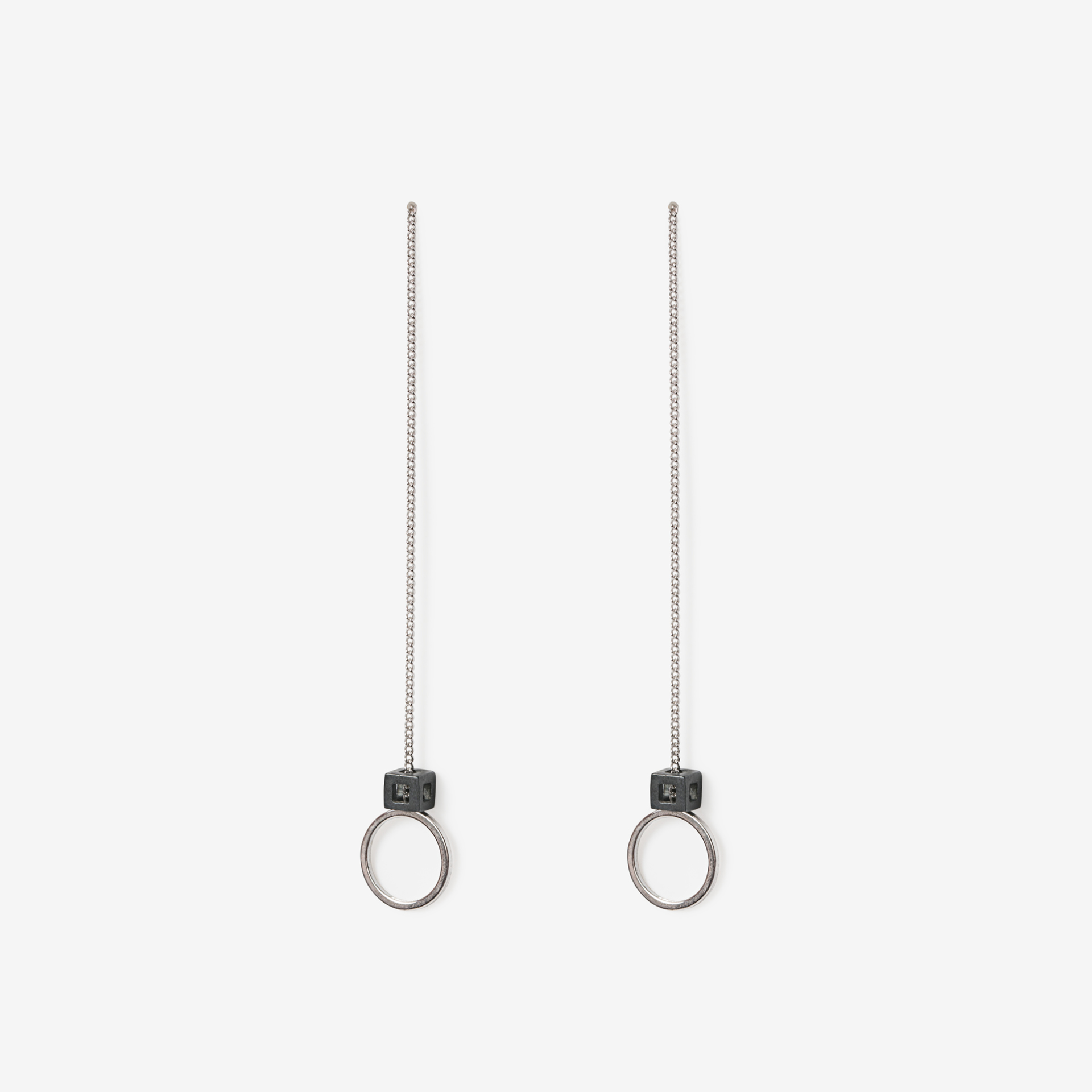 dangling with circle with tiny cube