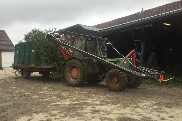 Diminutive high-horsepower tractor and wagon
