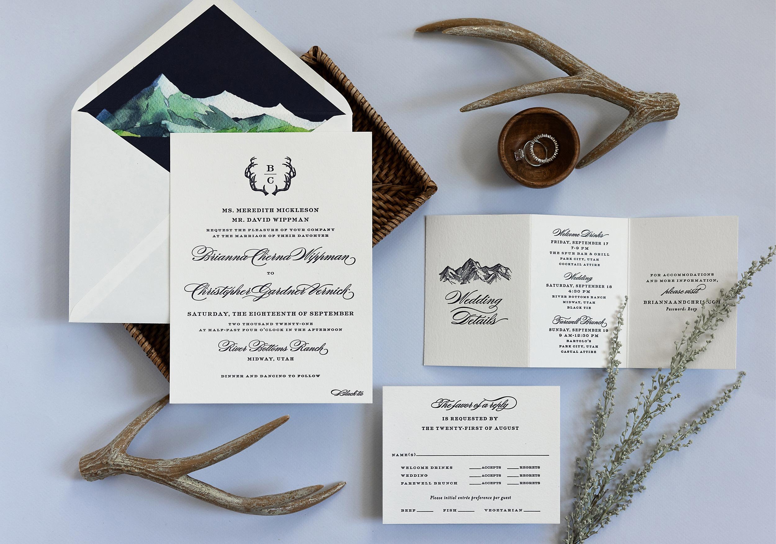 Stamped Paper Co.  Elegant Invitations for Weddings and Special