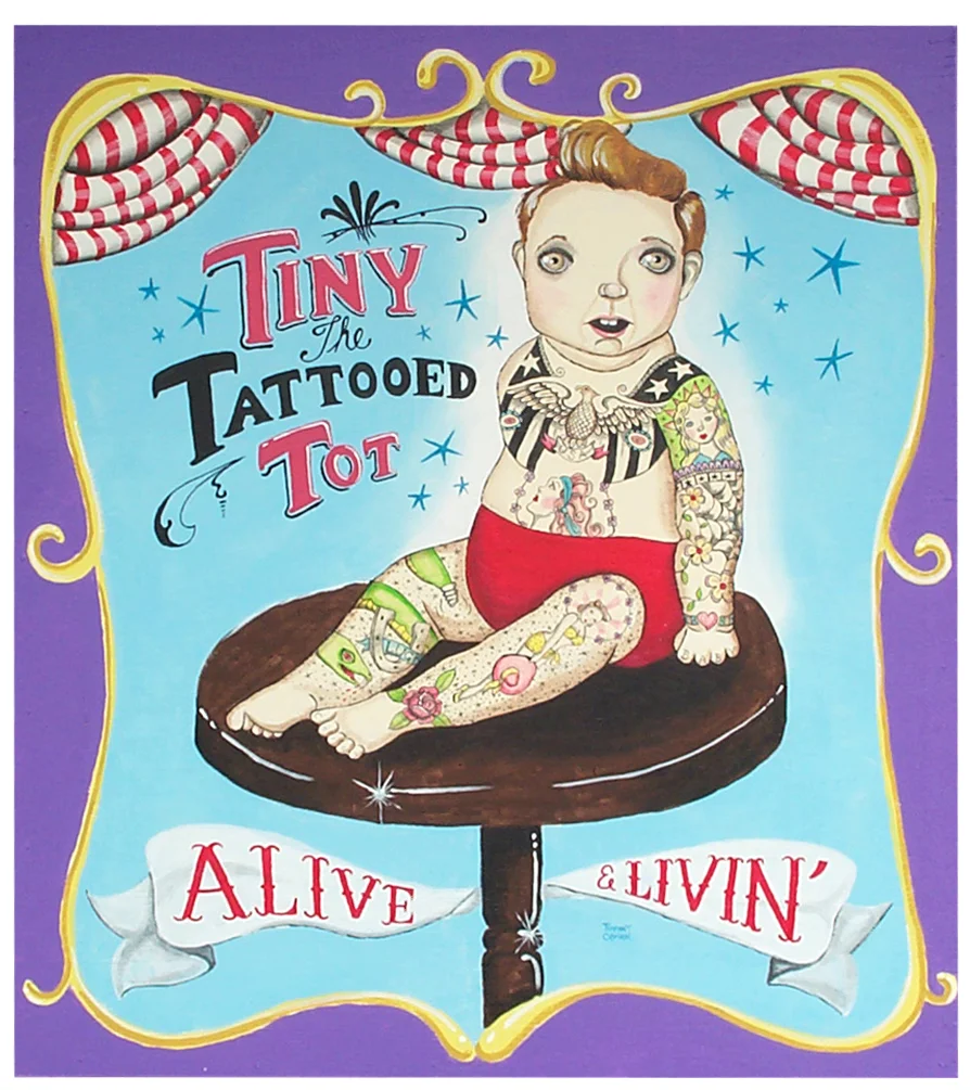 tiny the tattooed tot