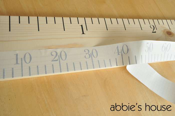 Make Your Own Ruler Growth Chart