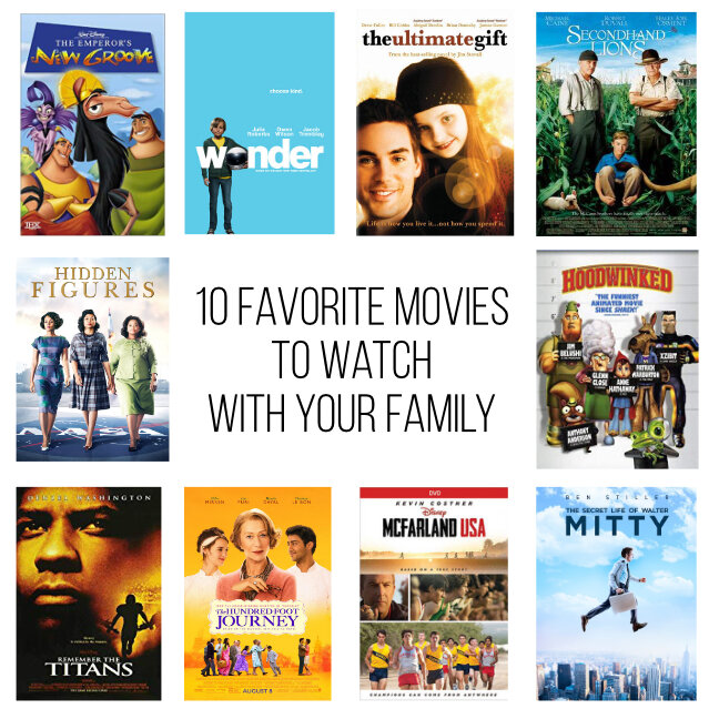 10 favorite movies to watch with your family — Abbie's House Chore