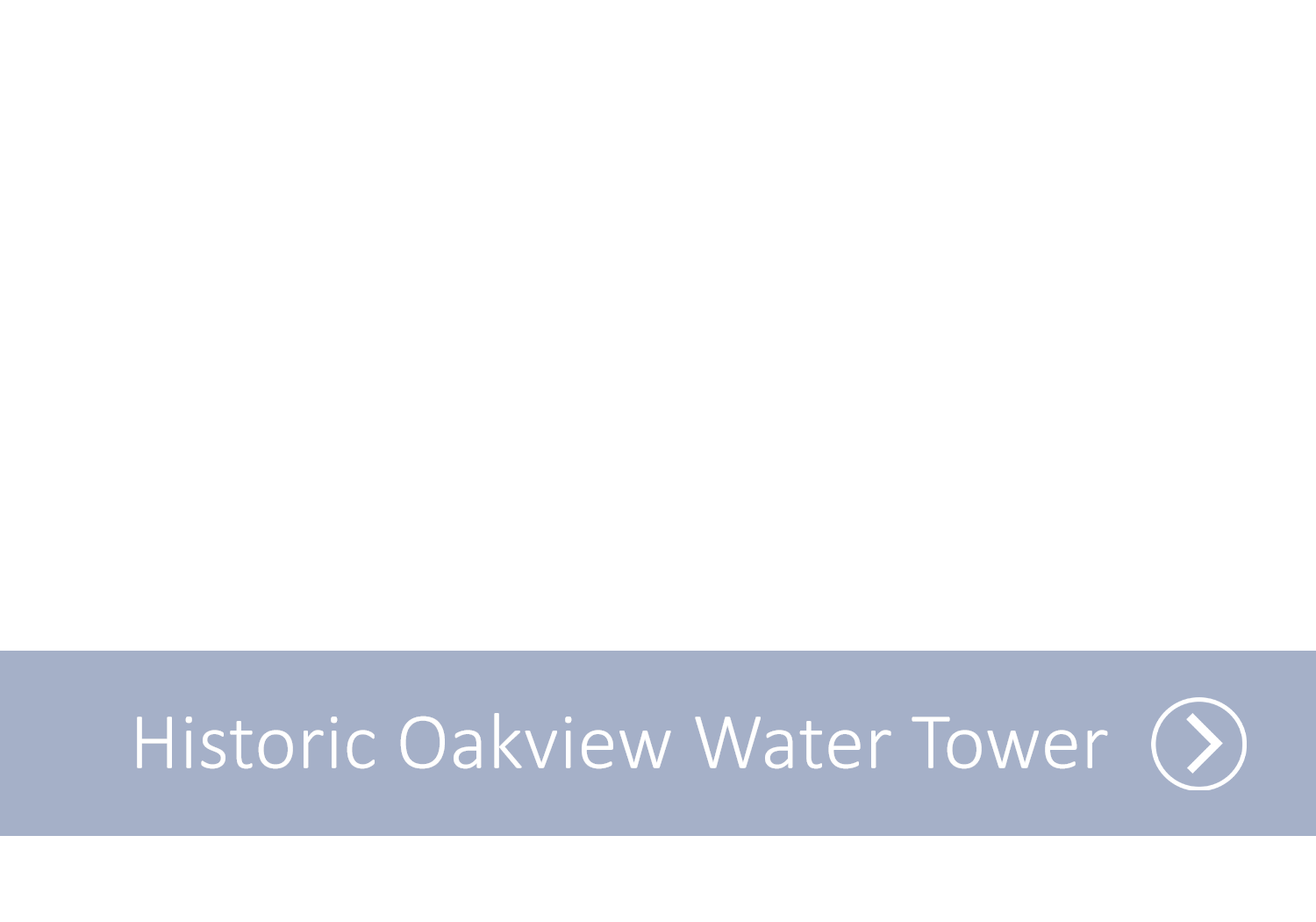 A blue line with the text Historic Oakview Water Tower with an arrow indicating it as a link
