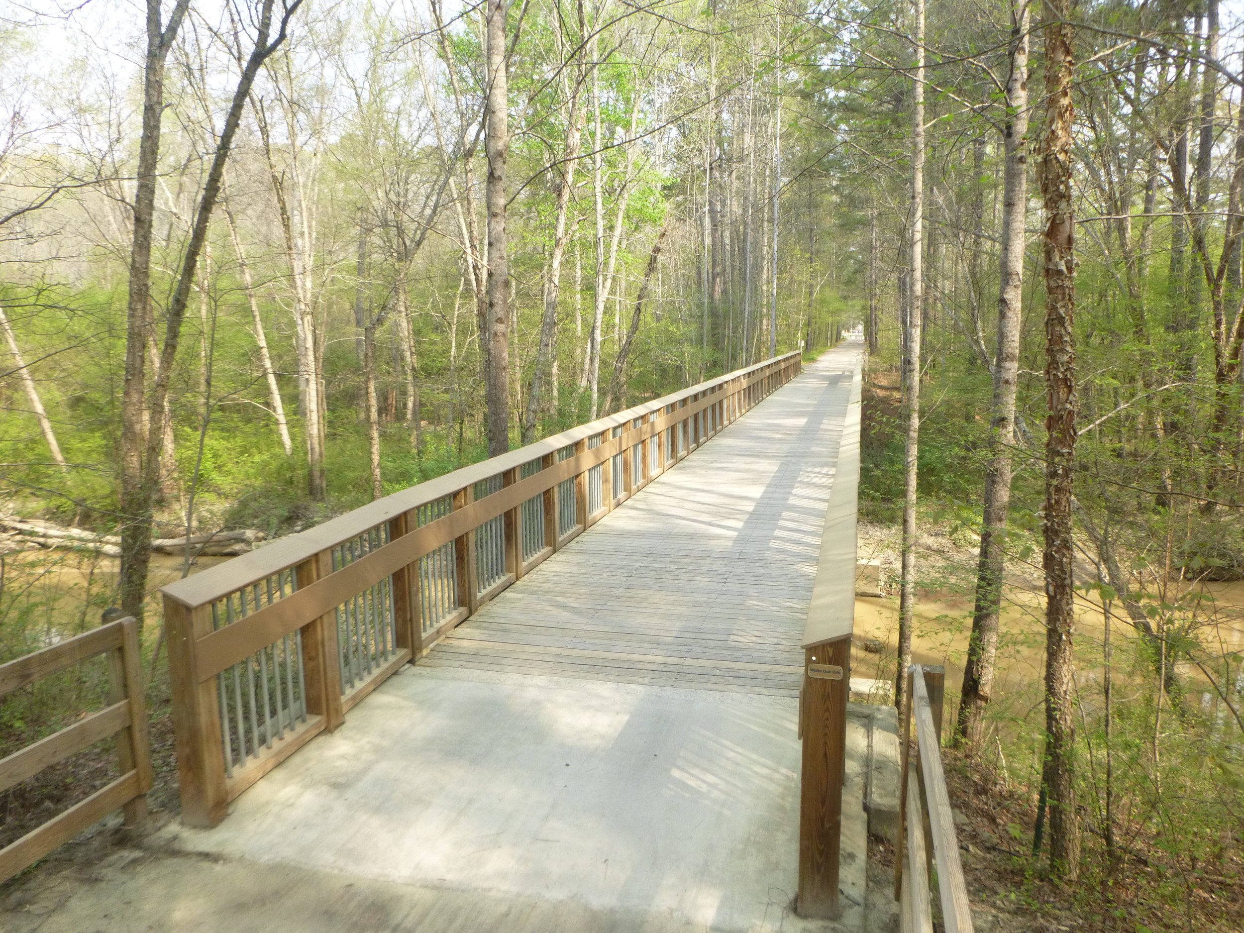 The complete White Oak Bridge