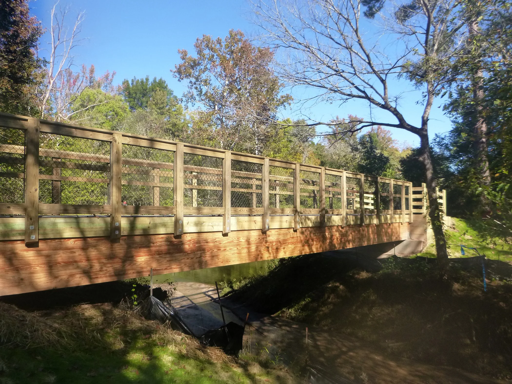 The second completed bridge