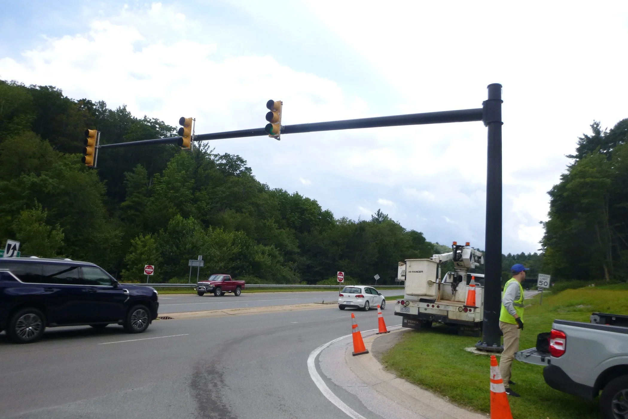 A Division 11 signal pole