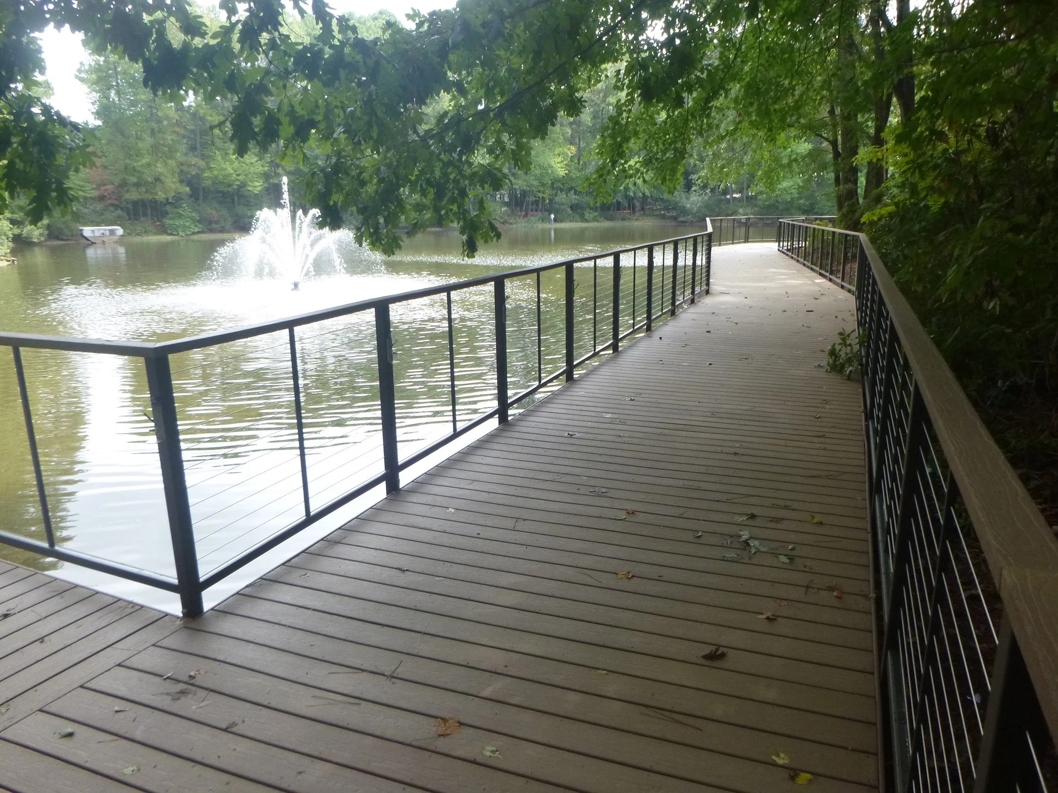  The completed Umstead Boardwalk 